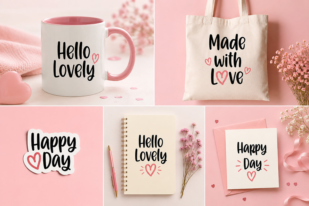 Heartberry, a Script Font by Wow Magic (Photo 2 of 4)