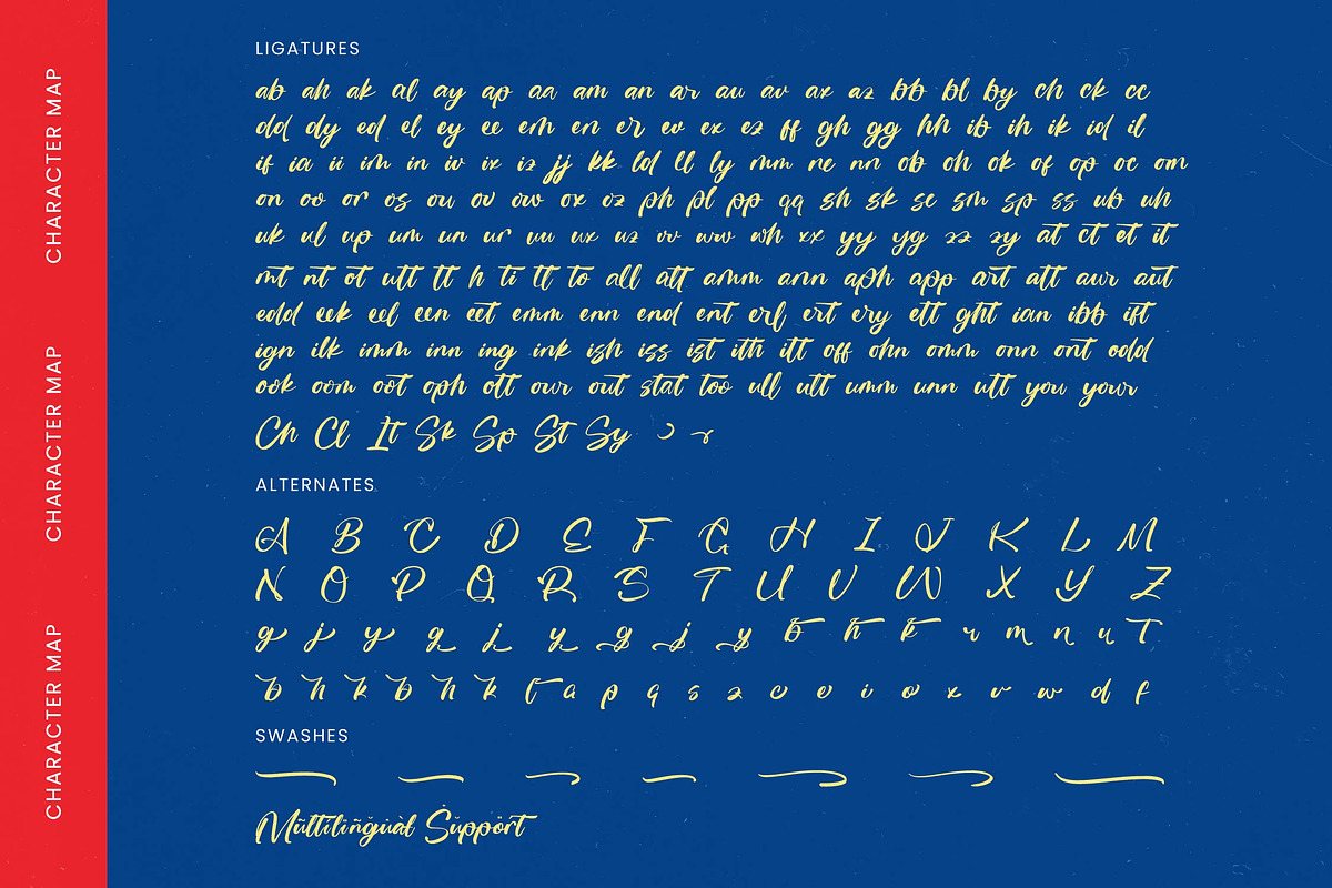 Routya Manila Bold Handwritten Font, a Script Font by Letterena Studios Script (Photo 19 of 20)