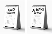 2021 Calendars 2 in 1 - Editable, a Templates & Theme by rix_designs (Thumbnail 7 of 21)