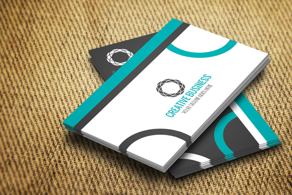 Modern Corporate Business Card CM009, a Business Card Template by annozio (Photo 3 of 4)