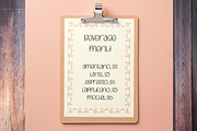Candy Necklace Handwritten Sans Font, a Handwritten Font by August Calligraphy (Thumbnail 7 of 8)
