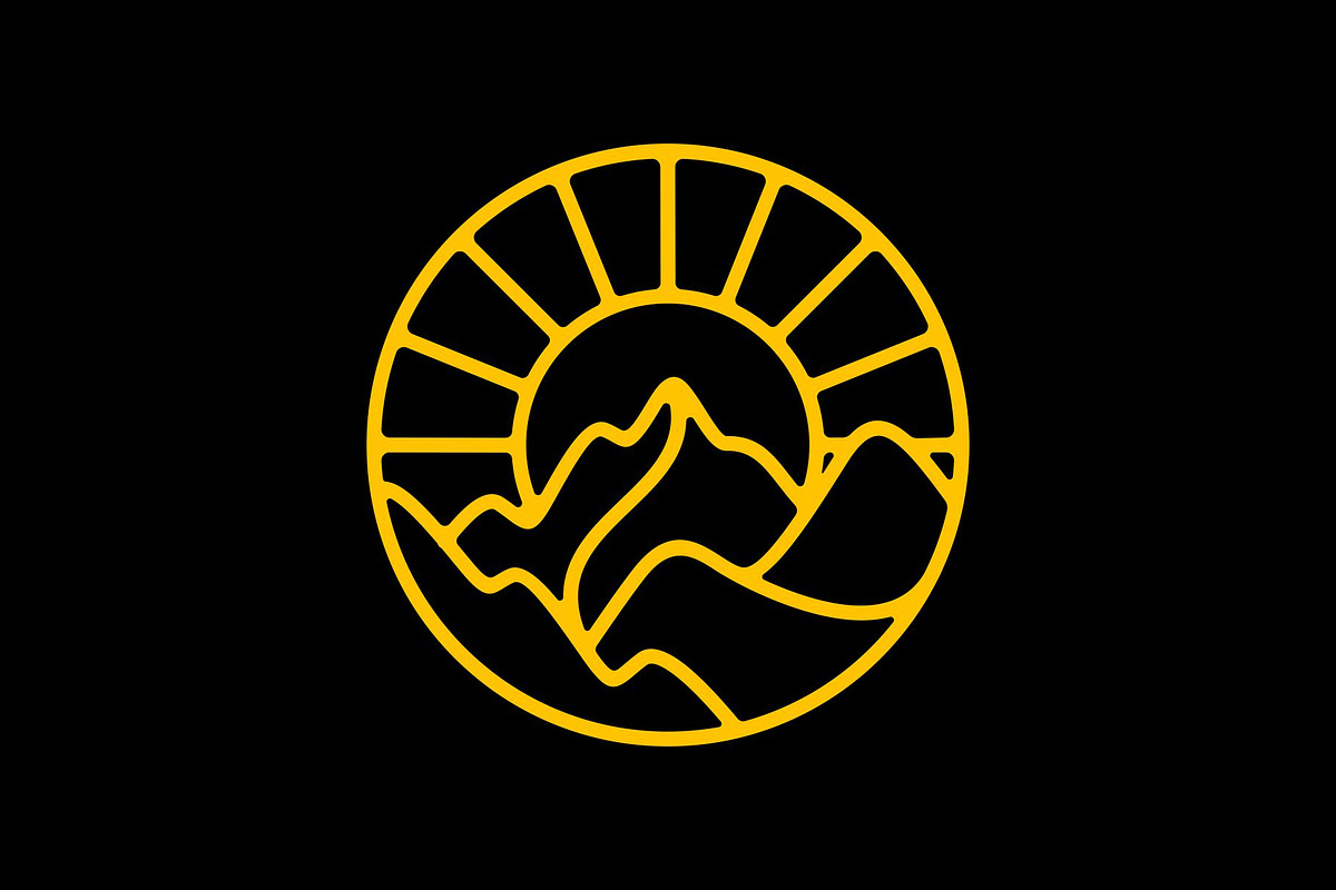 Mountain Hill Valley Sun Logo, a Branding & Logo Template by Buqancreative (Photo 2 of 4)