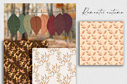 Romantic autumn - seamless patterns, a Pattern Graphic by Vasmila (Thumbnail 6 of 8)