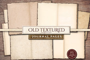 Old Blank Textured Journal Paper, a Texture Illustration by Secret Helper (Thumbnail 1 of 6)