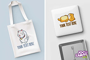 Cute Kawaii Cats Cartoon Vector, an Animal Illustration by Jocularity Art (Thumbnail 3 of 3)