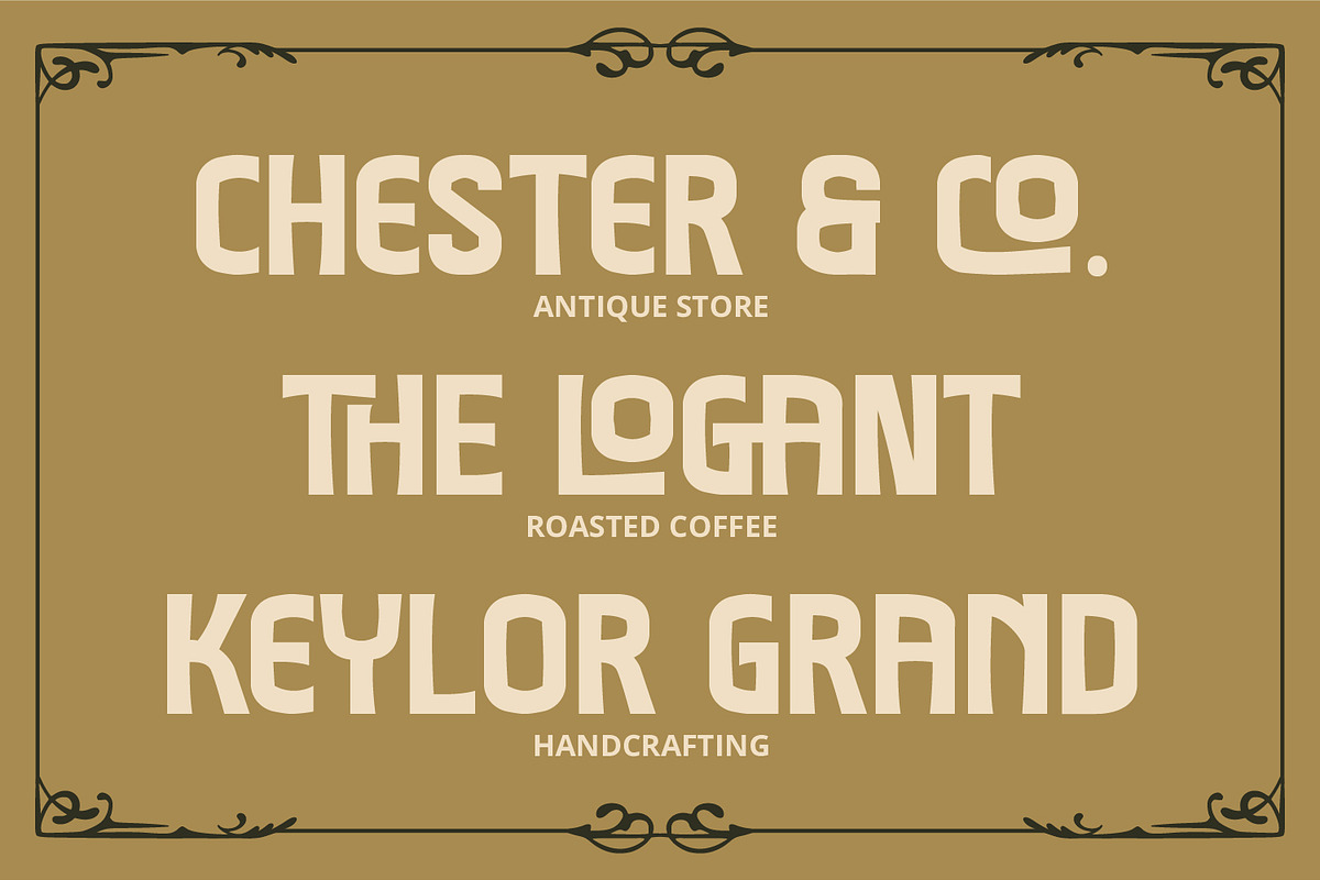 Lostgala, a Symbol Font by Vintage Division (Photo 4 of 15)