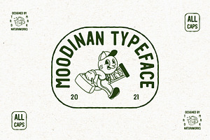 MOODINAN TYPEFACE