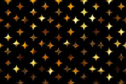 Gold Stars on Black Seamless Repeat, a Pattern Graphic by Sharon Schwalbe (Thumbnail 1 of 5)