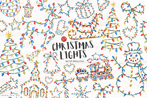 Christmas Lights PNG