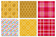 Retro Seamless Pattern Bundle, a Pattern Graphic by Dream Creation (Thumbnail 5 of 6)
