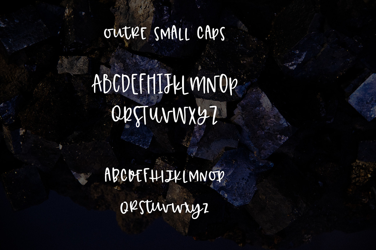 Outre - 7 Font Set preview 6