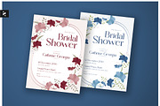 Floral Bridal Shower Invitation, an Invitation Template by Neermana (Thumbnail 1 of 4)