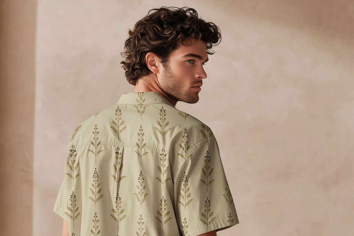 Men's Short Sleeve Shirt Mockup, an Apparel Mockup by 1001 mockups (Photo 8 of 10)