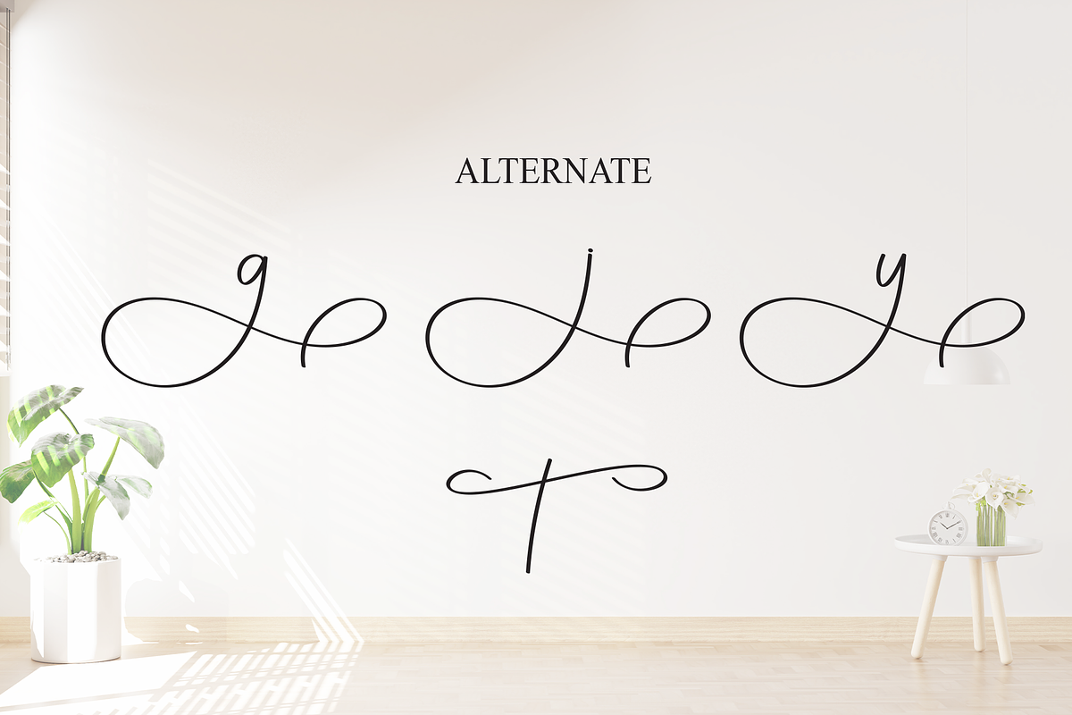Everything | Script Font, a Handwritten Font by Scratchones (Photo 8 of 9)