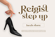 Milkipa Galista - Ligature Typeface, a Serif Font by Graphicxell (Thumbnail 3 of 10)