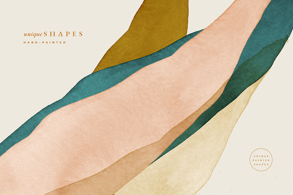 Hand-Painted Abstract Watercolor, a Texture Graphic by Basia Stryjecka (Photo 4 of 28)