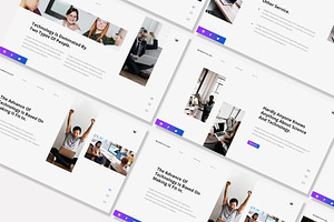 Webdevelop Google Slides Template