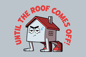 The Roof Comes Off!, an Education Illustration by pedrors