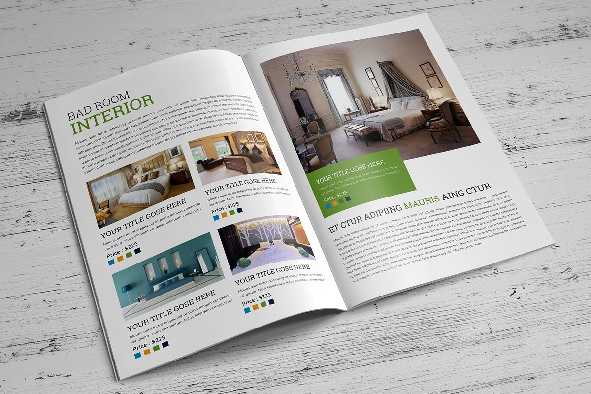 Interior Brochure Template V2, a Brochure Template by JanySultana (Photo 3 of 12)