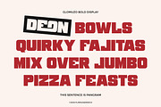 Glommuzo - Bold Display Font, a Font by Flawless And Co (Thumbnail 2 of 10)