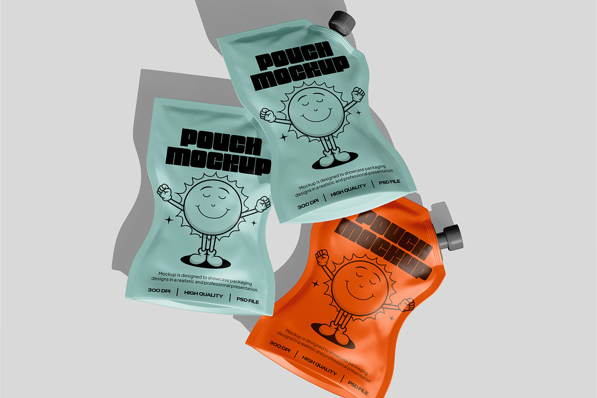 Stand-up Pouch Mockup, a Packaging Mockup by Permadi Creative (Photo 4 of 5)