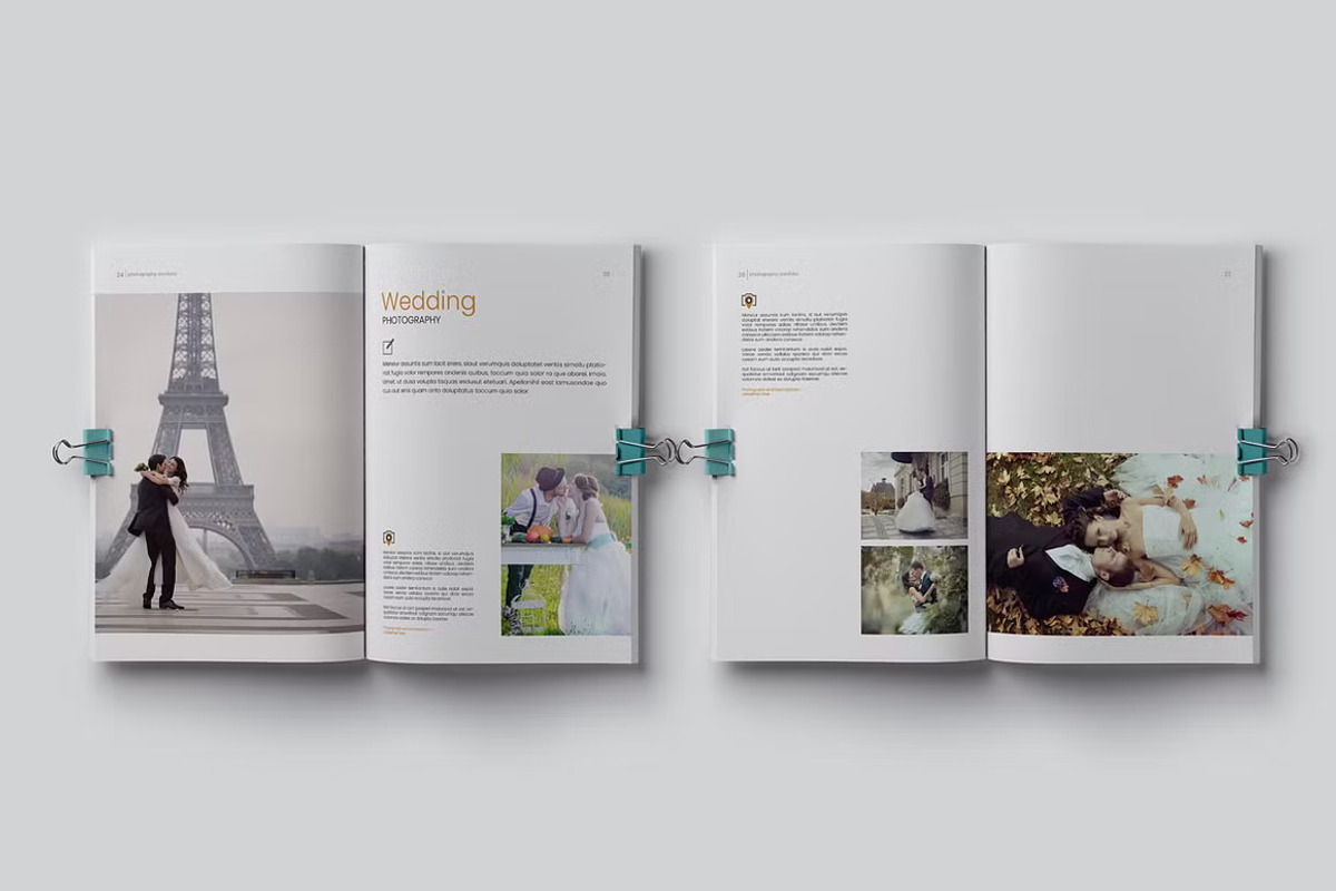 Photography Portfolio Template, a Brochure Template by adekfotografia (Photo 10 of 11)
