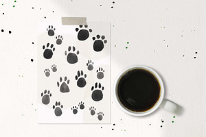 Paw Prints & Tracks Brush Pack