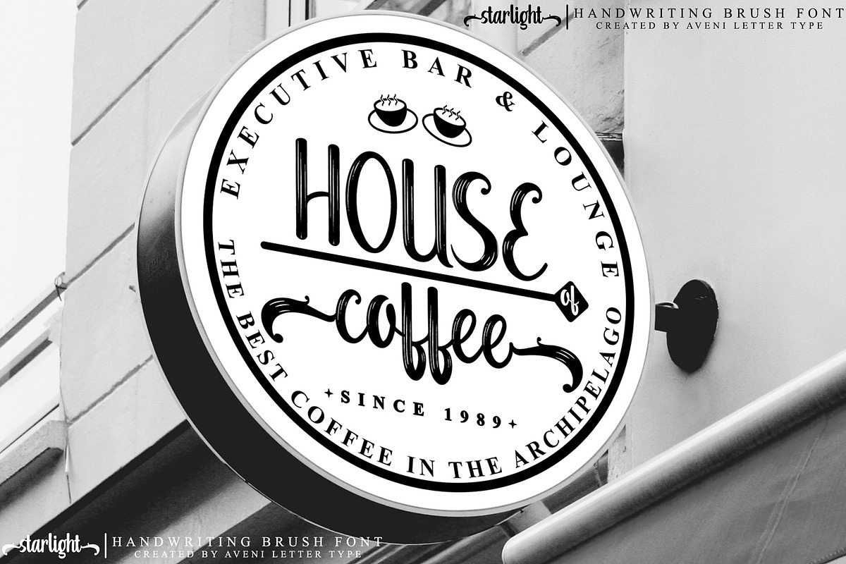 Starlight | Handwriting Brush Font, a Handwritten Font by Aveni Letter Type (Photo 11 of 16)