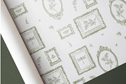 Garden Gallery: A Seamless Pattern, a Pattern Graphic by MouseGrey (Thumbnail 2 of 10)