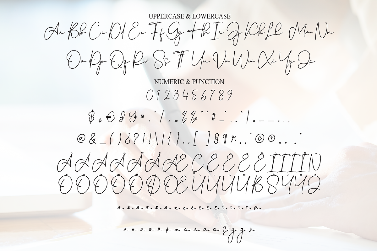 Margareta Signature | Script Font, a Handwritten Font by Scratchones (Photo 7 of 8)