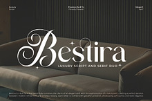 Bestira - Script And Serif Duo Font