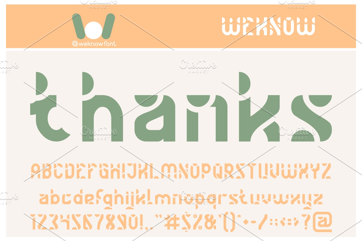 Swiftly font, a Font by weknow (Photo 2 of 5)