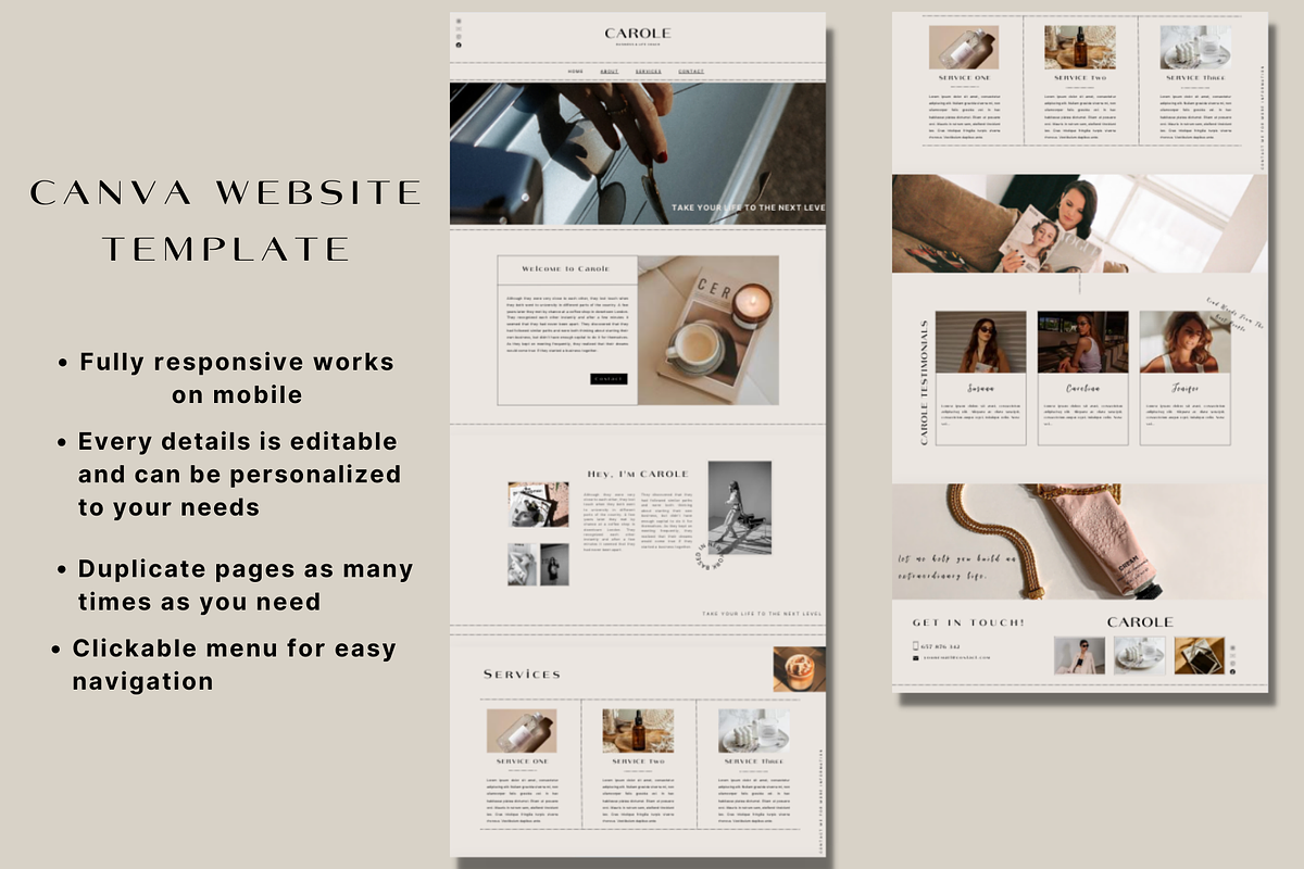 Clean and Crisp: Minimal Website, a Websites & App Template by Prodesign (Photo 4 of 4)