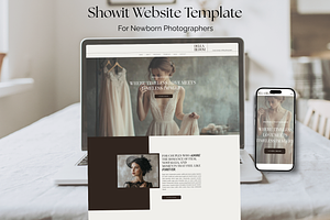 Showit Photography Website Template, a WordPress Template by Sara Martin Designs