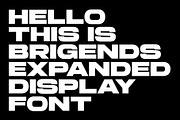 Brigends Expanded Font, a Sans Serif Font by Multype Studio (Thumbnail 2 of 9)