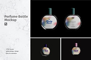 Perfume Bottle Mockup, a Cups & Container Mockup by MA-KING_ART (Thumbnail 1 of 4)