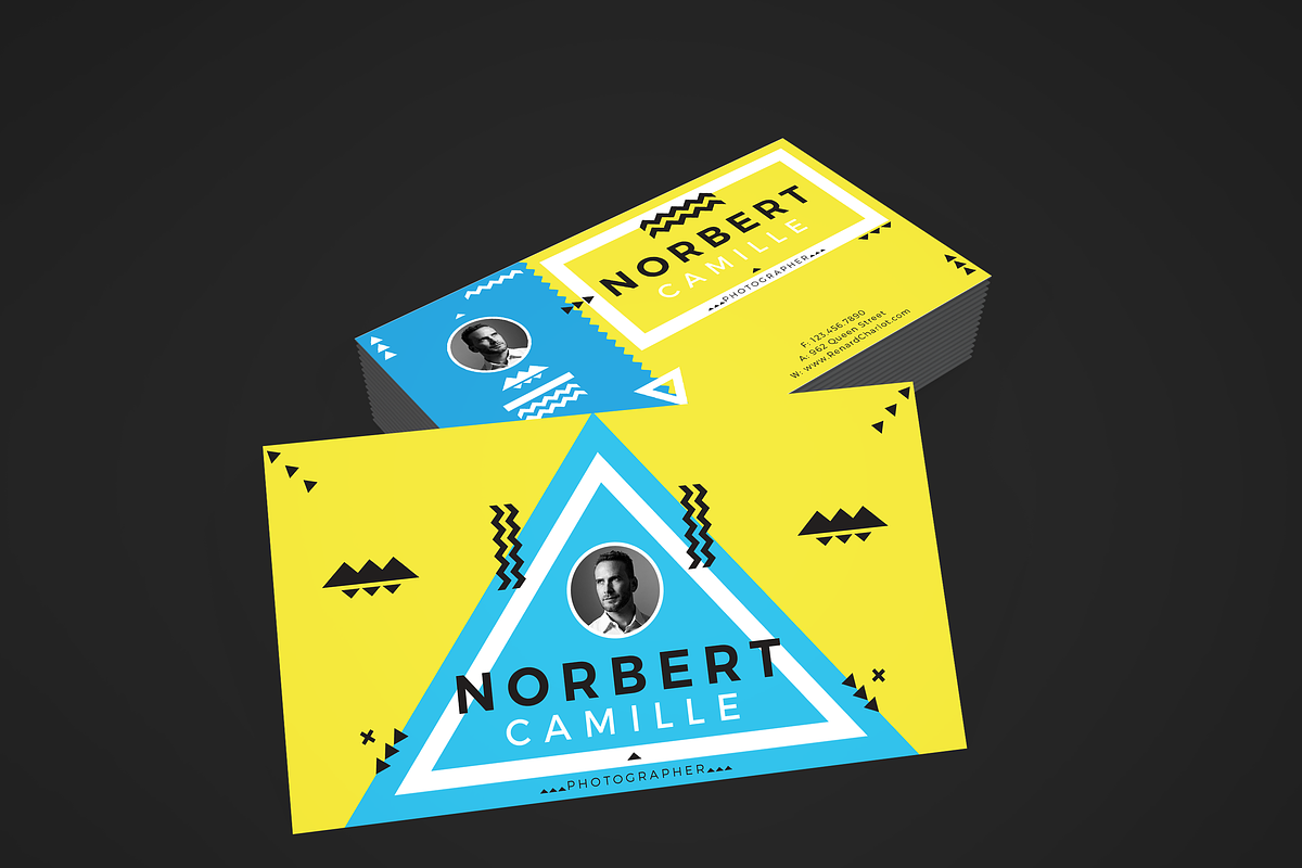 Norbert Camille Business Card, a Business Card Template by D | S Creative Design (Photo 5 of 5)