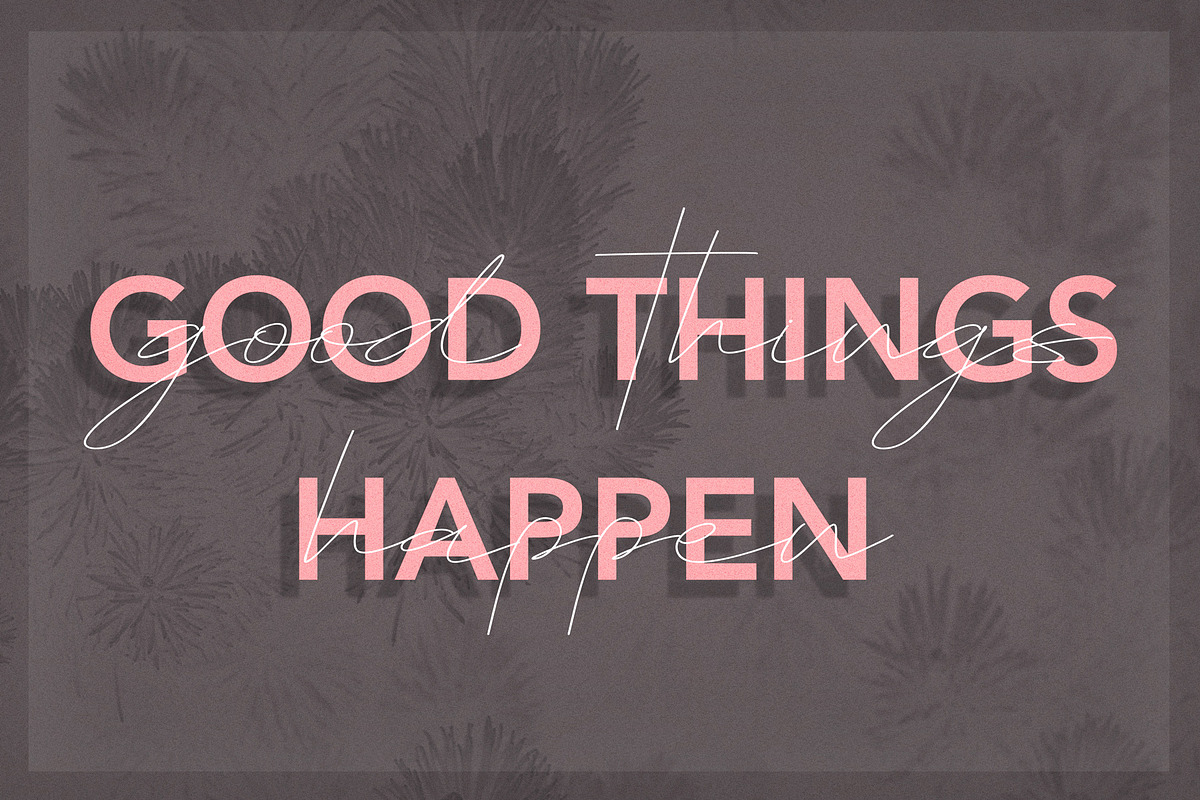 Budapest Script Font ( 6 Fonts ) preview 7