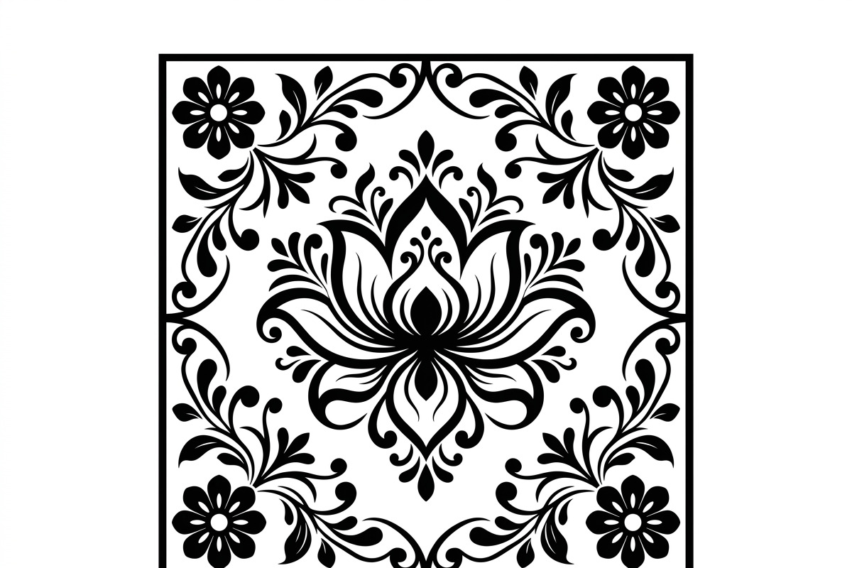 50 Elegant Floral Ornament Bundle, a Decorative Illustration by Amazin_art (Photo 27 of 29)