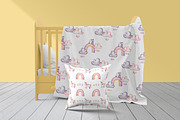 Sweet dreams. Watercolor set., an Animal Illustration by Ola_Vola (Thumbnail 6 of 6)