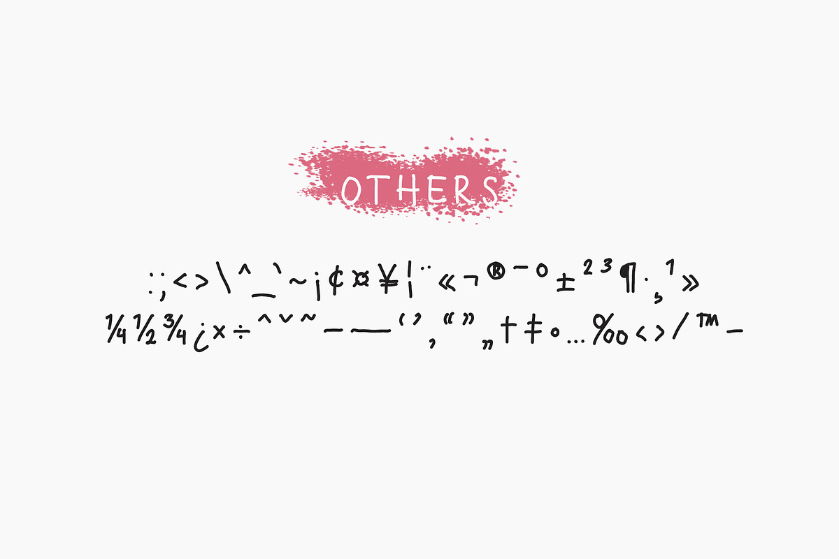 Heather - A Quirky Handwritten Font, a Handwritten Font by NordicStyleSE (Photo 4 of 5)
