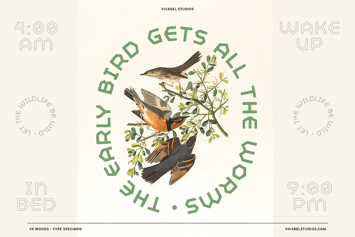 VS Woods // Hand Drawn Font, a Sans Serif Font by Vicarel Studios (Photo 11 of 13)