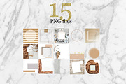Winter Hygge Instagram templates, a Social Media Template by Instagram templates E.B. (Thumbnail 4 of 4)