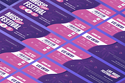 Music Festival - Ticket, a Print Template by SquidPixey (Thumbnail 4 of 4)