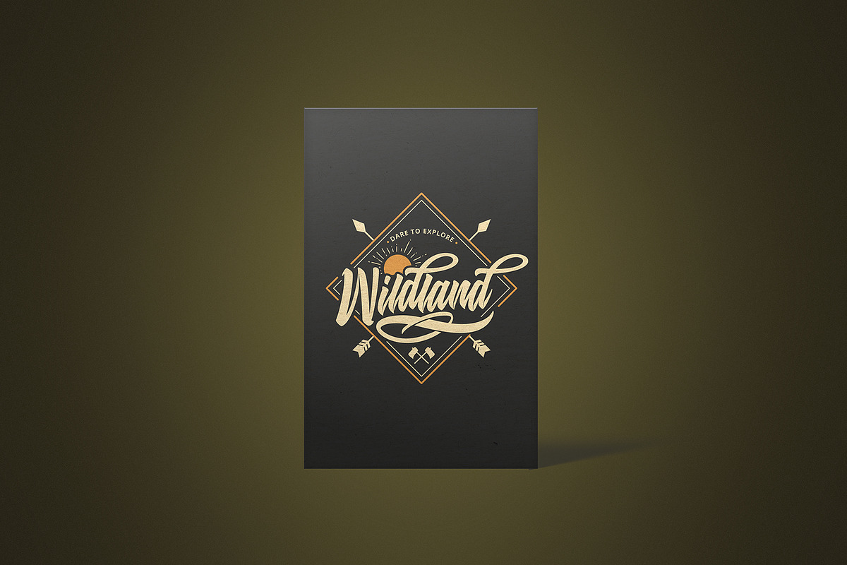 Vertical One Side Card Mockup x4, a Product Mockup by SmartDesigns (Photo 4 of 9)