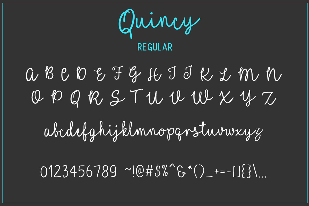 Quincy | Font Duo preview 5