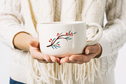 Happy christmas watercolor pack, an Object Graphic by MiraBell (Thumbnail 3 of 10)