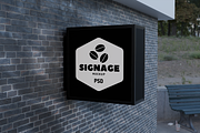 Square Signboard Mockup, a Product Mockup by xavier_studio (Thumbnail 5 of 10)