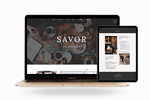 Savor | WordPress + Elementor Theme