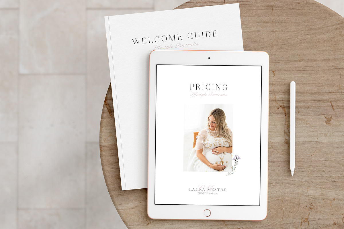 3-Page Photography Pricing Template, a Stationery Template by By Stephanie Design (Photo 4 of 5)
